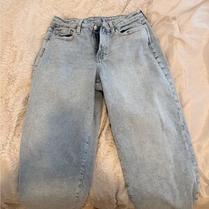 Old Navy High-Rise Curvy OG Loose Light Wash Jeans